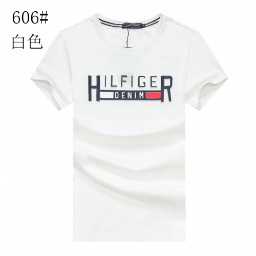 Tommy Hilfiger TH T-Shirts Short Sleeved For Men #840995 $23.00 USD, Wholesale Replica Tommy Hilfiger TH T-Shirts