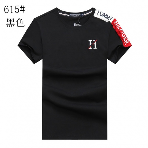 Tommy Hilfiger TH T-Shirts Short Sleeved For Men #840999 $23.00 USD, Wholesale Replica Tommy Hilfiger TH T-Shirts