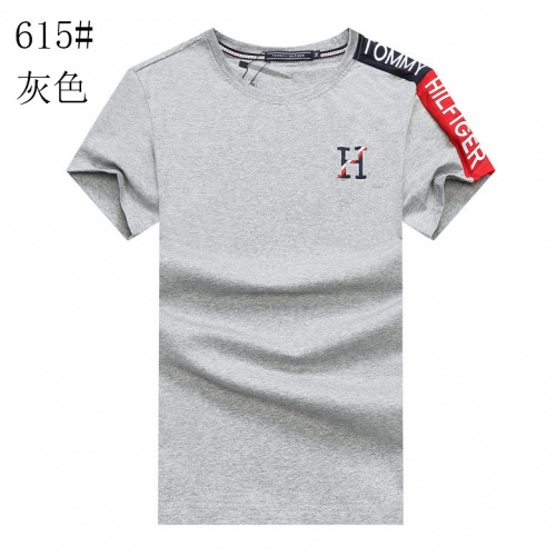 Tommy Hilfiger TH T-Shirts Short Sleeved For Men #841000 $23.00 USD, Wholesale Replica Tommy Hilfiger TH T-Shirts