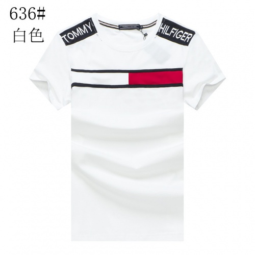 Tommy Hilfiger TH T-Shirts Short Sleeved For Men #841001 $23.00 USD, Wholesale Replica Tommy Hilfiger TH T-Shirts