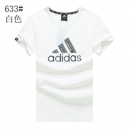 Adidas T-Shirts Short Sleeved For Men #841213 $23.00 USD, Wholesale Replica Adidas T-Shirts