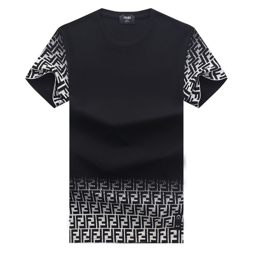 Fendi T-Shirts Short Sleeved For Men #841354 $29.00 USD, Wholesale Replica Fendi T-Shirts