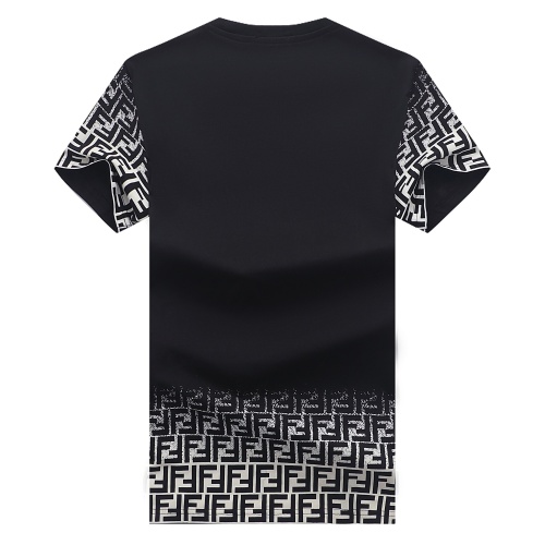 Replica Fendi T-Shirts Short Sleeved For Men #841354 $29.00 USD for Wholesale