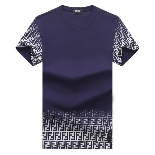 Fendi T-Shirts Short Sleeved For Men #841355 $29.00 USD, Wholesale Replica Fendi T-Shirts