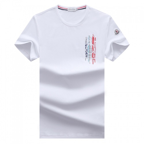 Moncler T-Shirts Short Sleeved For Men #841402 $29.00 USD, Wholesale Replica Moncler T-Shirts