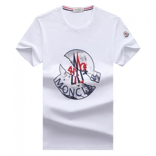 Moncler T-Shirts Short Sleeved For Men #841413 $29.00 USD, Wholesale Replica Moncler T-Shirts