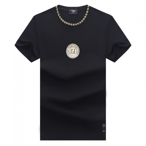 Fendi T-Shirts Short Sleeved For Men #841417 $29.00 USD, Wholesale Replica Fendi T-Shirts