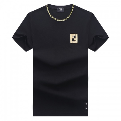 Fendi T-Shirts Short Sleeved For Men #841423 $29.00 USD, Wholesale Replica Fendi T-Shirts