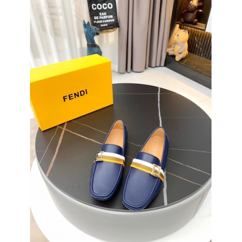 Replica Fendi Casual Shoes For Men #841425 $72.00 USD for Wholesale