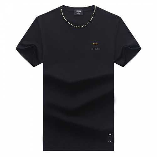 Fendi T-Shirts Short Sleeved For Men #841428 $29.00 USD, Wholesale Replica Fendi T-Shirts