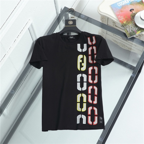 Fendi T-Shirts Short Sleeved For Men #841429 $29.00 USD, Wholesale Replica Fendi T-Shirts