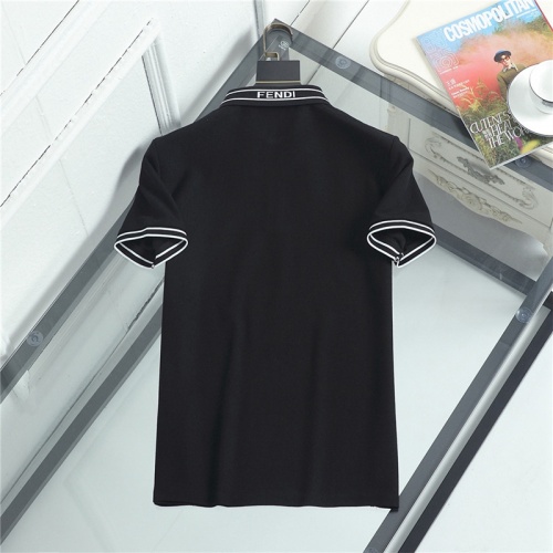 Replica Fendi T-Shirts Short Sleeved For Men #841480 $36.00 USD for Wholesale