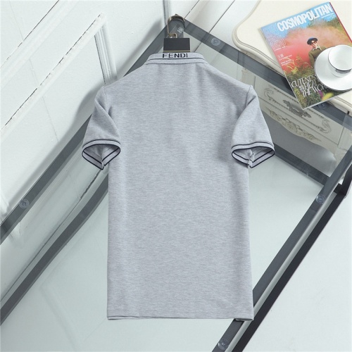 Replica Fendi T-Shirts Short Sleeved For Men #841481 $36.00 USD for Wholesale