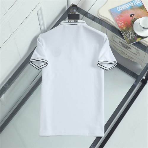 Replica Fendi T-Shirts Short Sleeved For Men #841482 $36.00 USD for Wholesale