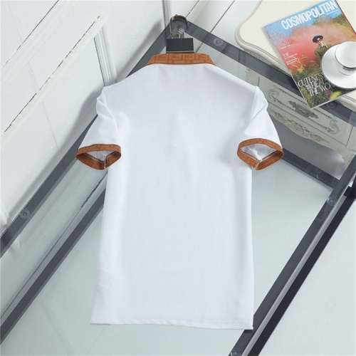 Replica Fendi T-Shirts Short Sleeved For Men #841483 $36.00 USD for Wholesale