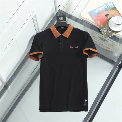 Fendi T-Shirts Short Sleeved For Men #841484 $36.00 USD, Wholesale Replica Fendi T-Shirts