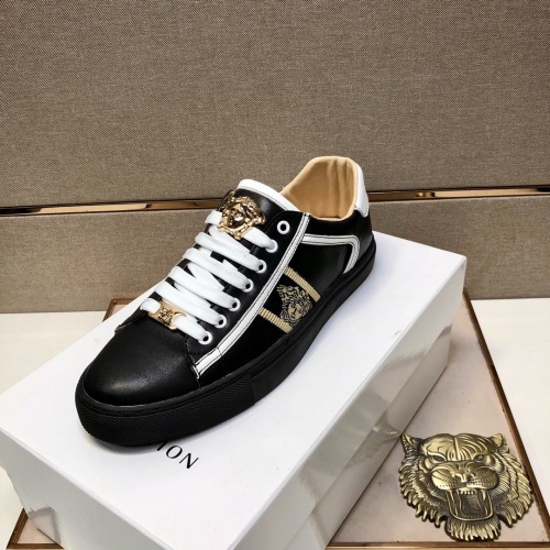 Replica Versace Casual Shoes For Men #841486 $76.00 USD for Wholesale