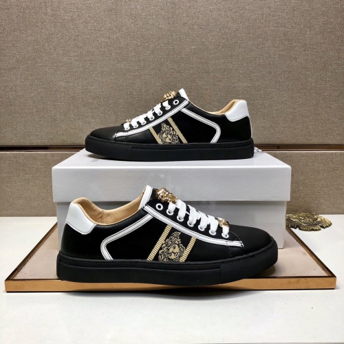 Replica Versace Casual Shoes For Men #841486 $76.00 USD for Wholesale