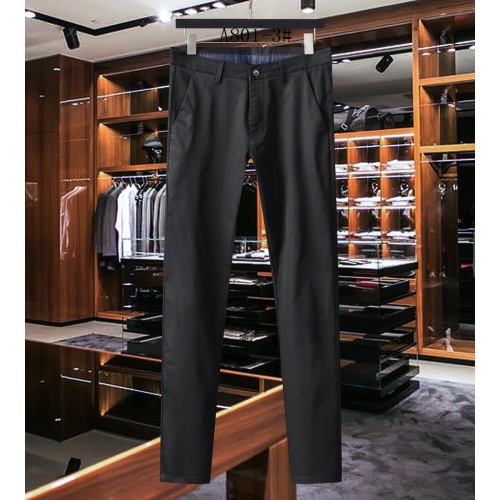 Armani Pants For Men #841698 $40.00 USD, Wholesale Replica Armani Pants