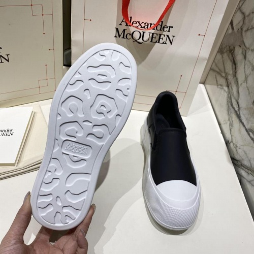 Replica Alexander McQueen Casual Shoes For Women #841763 $95.00 USD for Wholesale