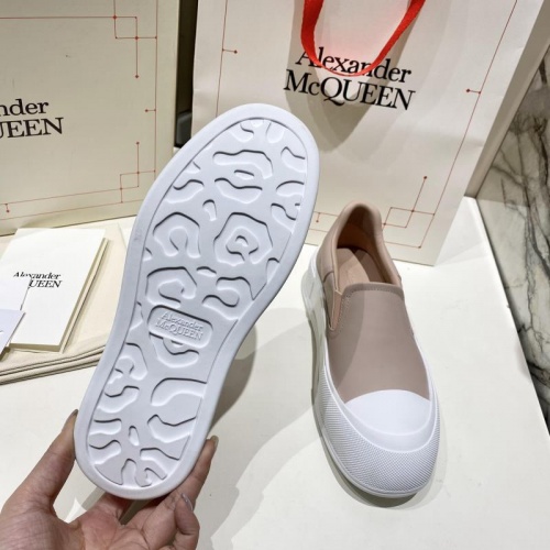 Replica Alexander McQueen Casual Shoes For Women #841764 $95.00 USD for Wholesale