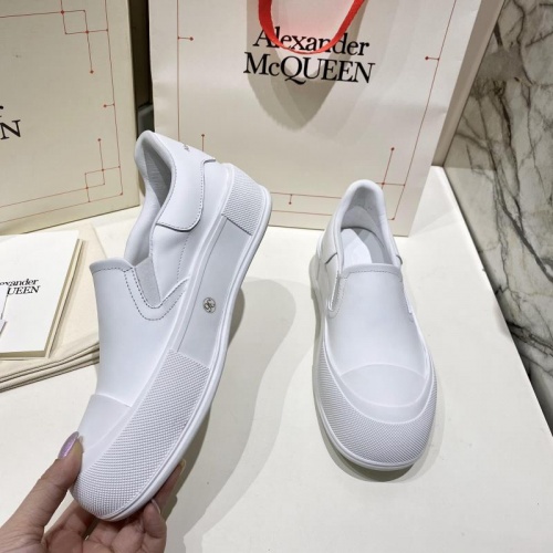Replica Alexander McQueen Casual Shoes For Women #841765 $95.00 USD for Wholesale