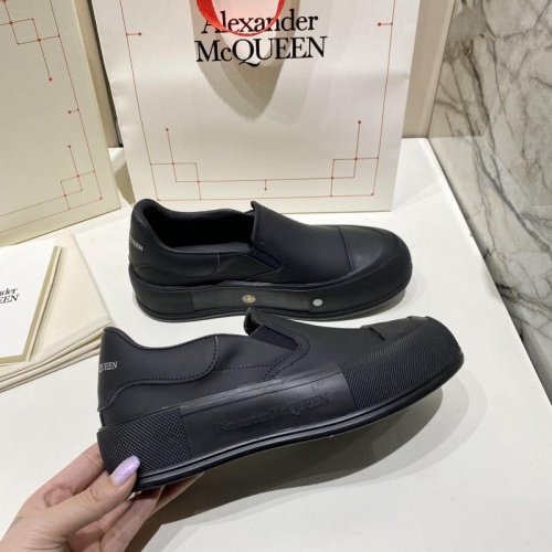 Replica Alexander McQueen Casual Shoes For Women #841766 $95.00 USD for Wholesale