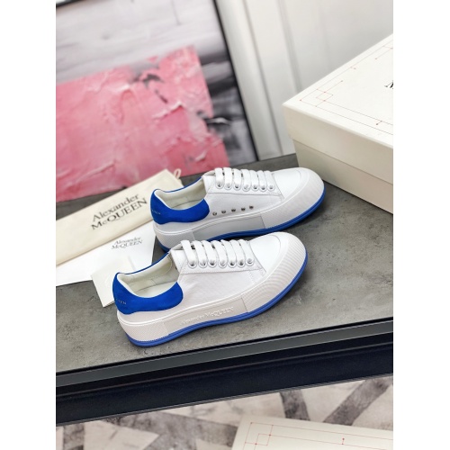 Replica Alexander McQueen Casual Shoes For Women #841769 $93.00 USD for Wholesale