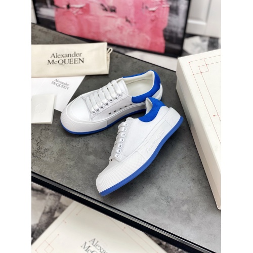 Replica Alexander McQueen Casual Shoes For Women #841769 $93.00 USD for Wholesale