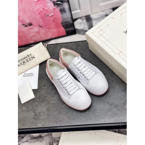 Replica Alexander McQueen Casual Shoes For Women #841771 $93.00 USD for Wholesale