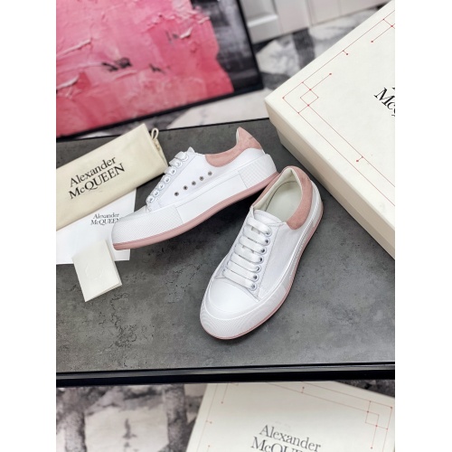 Replica Alexander McQueen Casual Shoes For Women #841771 $93.00 USD for Wholesale