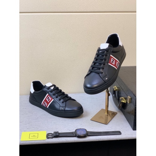 Replica Fendi Casual Shoes For Men #841830 $76.00 USD for Wholesale