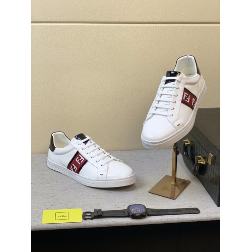 Replica Fendi Casual Shoes For Men #841831 $76.00 USD for Wholesale