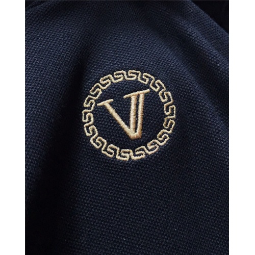 Replica Versace T-Shirts Short Sleeved For Men #842039 $38.00 USD for Wholesale