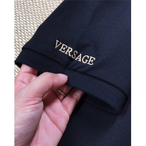 Replica Versace T-Shirts Short Sleeved For Men #842039 $38.00 USD for Wholesale