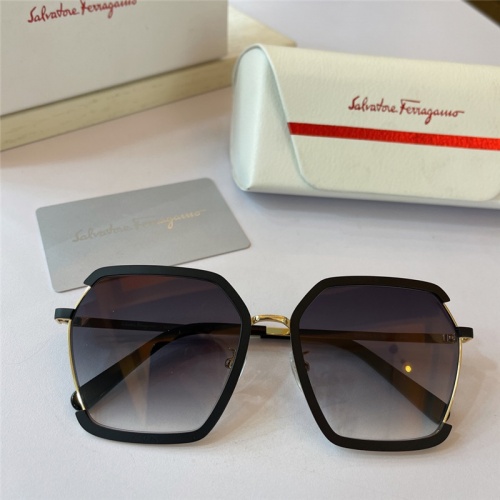 Salvatore Ferragamo AAA Quality Sunglasses #842067 $54.00 USD, Wholesale Replica Salvatore Ferragamo AAA Quality Sunglasses