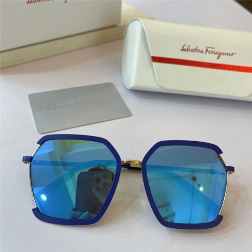 Salvatore Ferragamo AAA Quality Sunglasses #842070 $54.00 USD, Wholesale Replica Salvatore Ferragamo AAA Quality Sunglasses