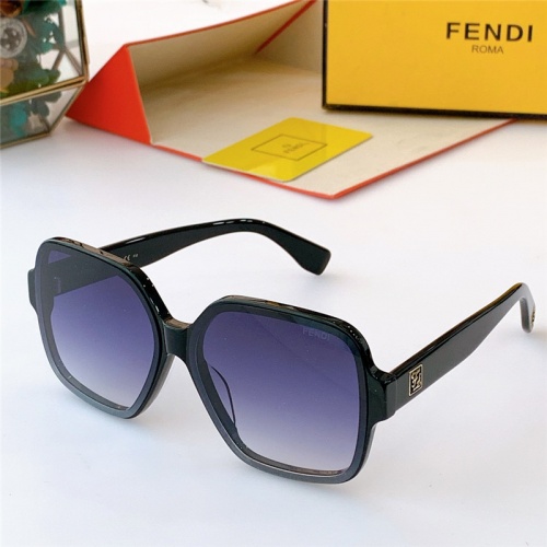 Fendi AAA Quality Sunglasses #842102 $56.00 USD, Wholesale Replica Fendi AAA Quality Sunglasses