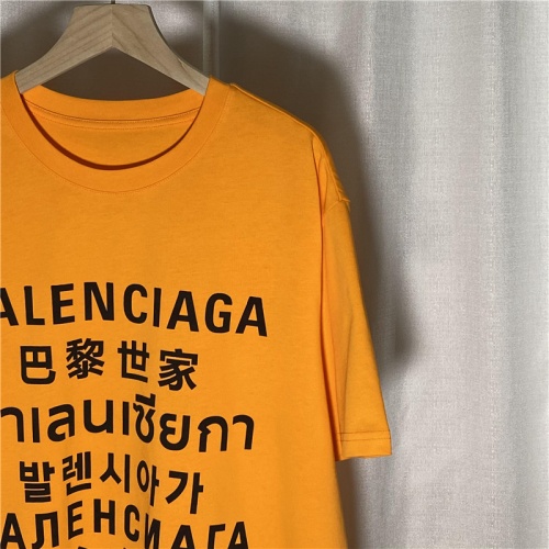 Replica Balenciaga T-Shirts Short Sleeved For Men #842129 $29.00 USD for Wholesale