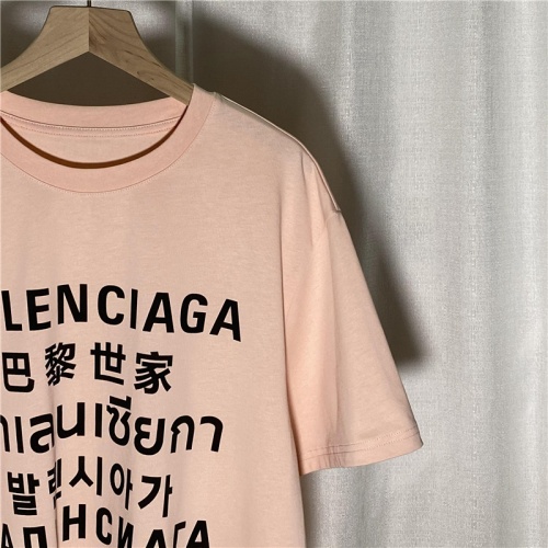 Replica Balenciaga T-Shirts Short Sleeved For Women #842142 $29.00 USD for Wholesale