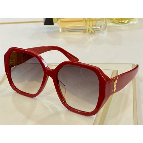 Yves Saint Laurent YSL AAA Quality Sunglassses #842161 $62.00 USD, Wholesale Replica Yves Saint Laurent YSL AAA Quality Sunglasses