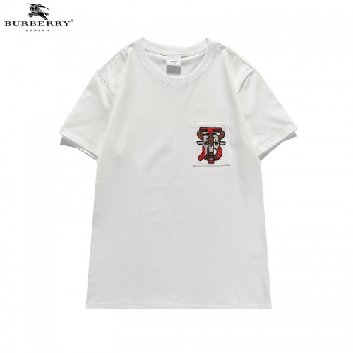 Burberry T-Shirts Short Sleeved For Unisex #842209 $27.00 USD, Wholesale Replica Burberry T-Shirts