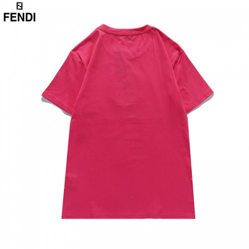 Replica Fendi T-Shirts Short Sleeved For Unisex #842266 $29.00 USD for Wholesale
