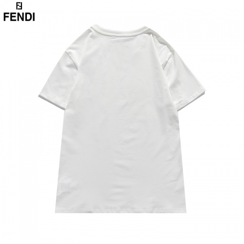 Replica Fendi T-Shirts Short Sleeved For Unisex #842267 $29.00 USD for Wholesale