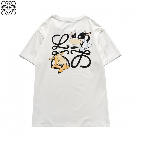 Replica LOEWE T-Shirts Short Sleeved For Unisex #842297 $29.00 USD for Wholesale