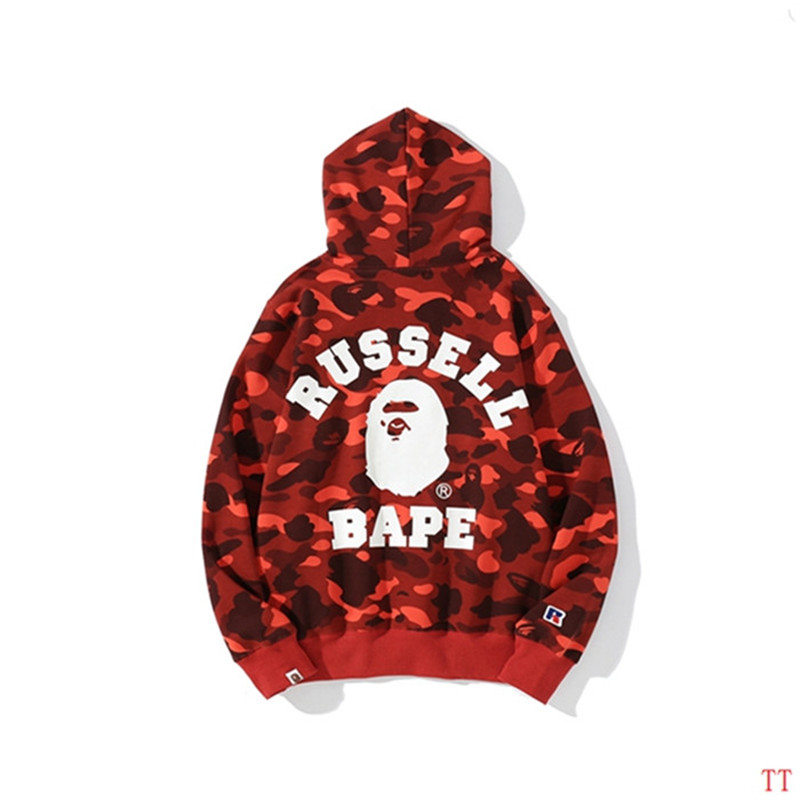 Bape Hoodies Long Sleeved For Men #842253 $48.00 USD, Wholesale Replica ...