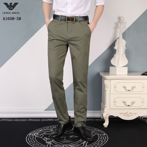 Armani Pants For Men #842386 $40.00 USD, Wholesale Replica Armani Pants