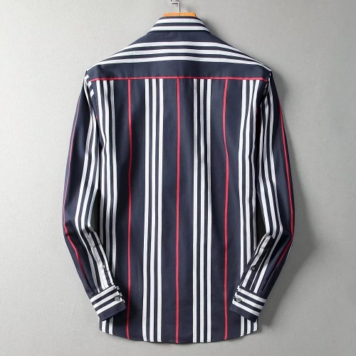Replica Burberry Shirts Long Sleeved For Men #842493 $42.00 USD for Wholesale
