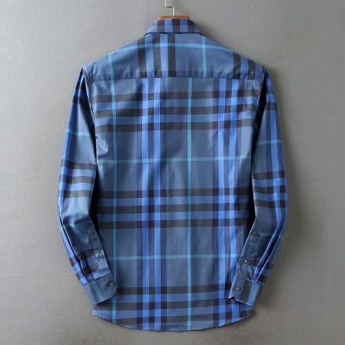 Replica Burberry Shirts Long Sleeved For Men #842495 $42.00 USD for Wholesale