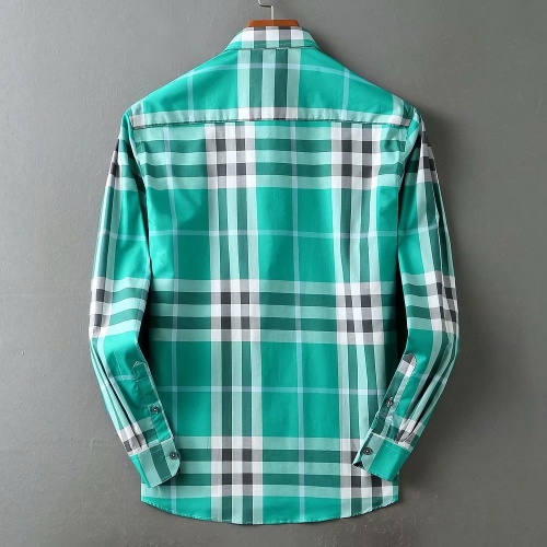 Replica Burberry Shirts Long Sleeved For Men #842497 $42.00 USD for Wholesale
